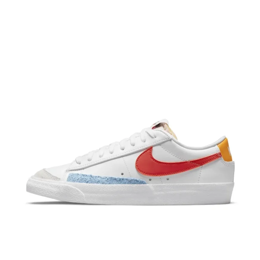 Nike Blazer 77 Модные удобные легкие повседневные низкие женские бортки белого, красного, синего цвета