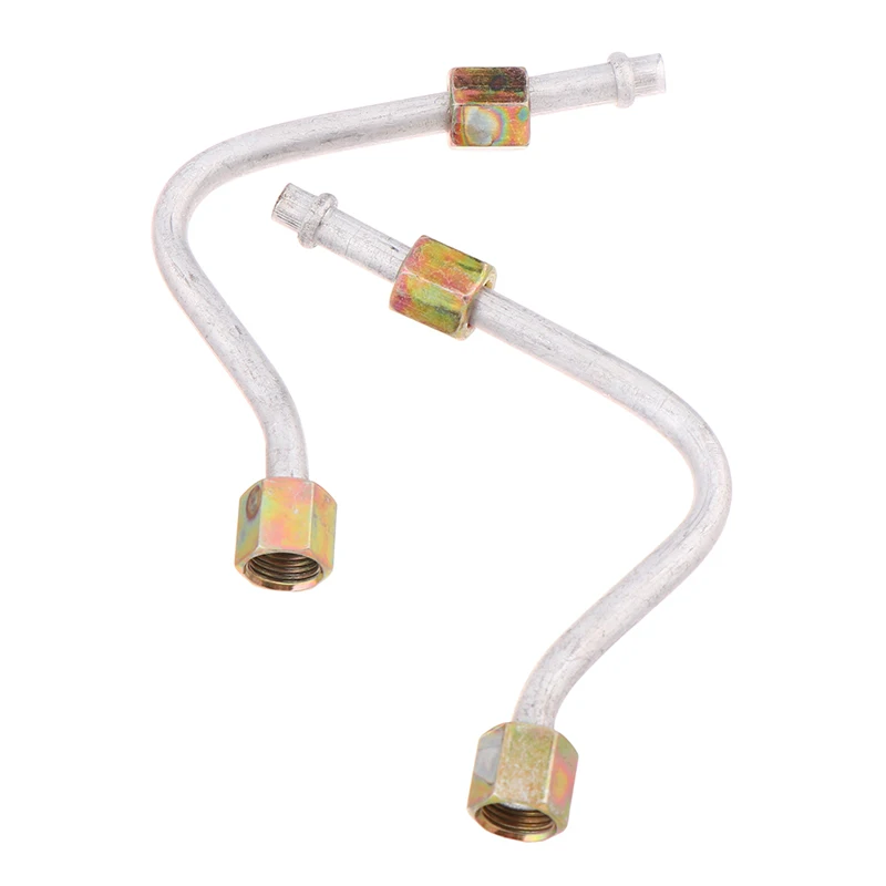 1\5pcs Aluminum Exhaust Pipe 7 Shaped Exhaust Tube Air Compressor Maintenance Improved Performance Sleek Silver Tone