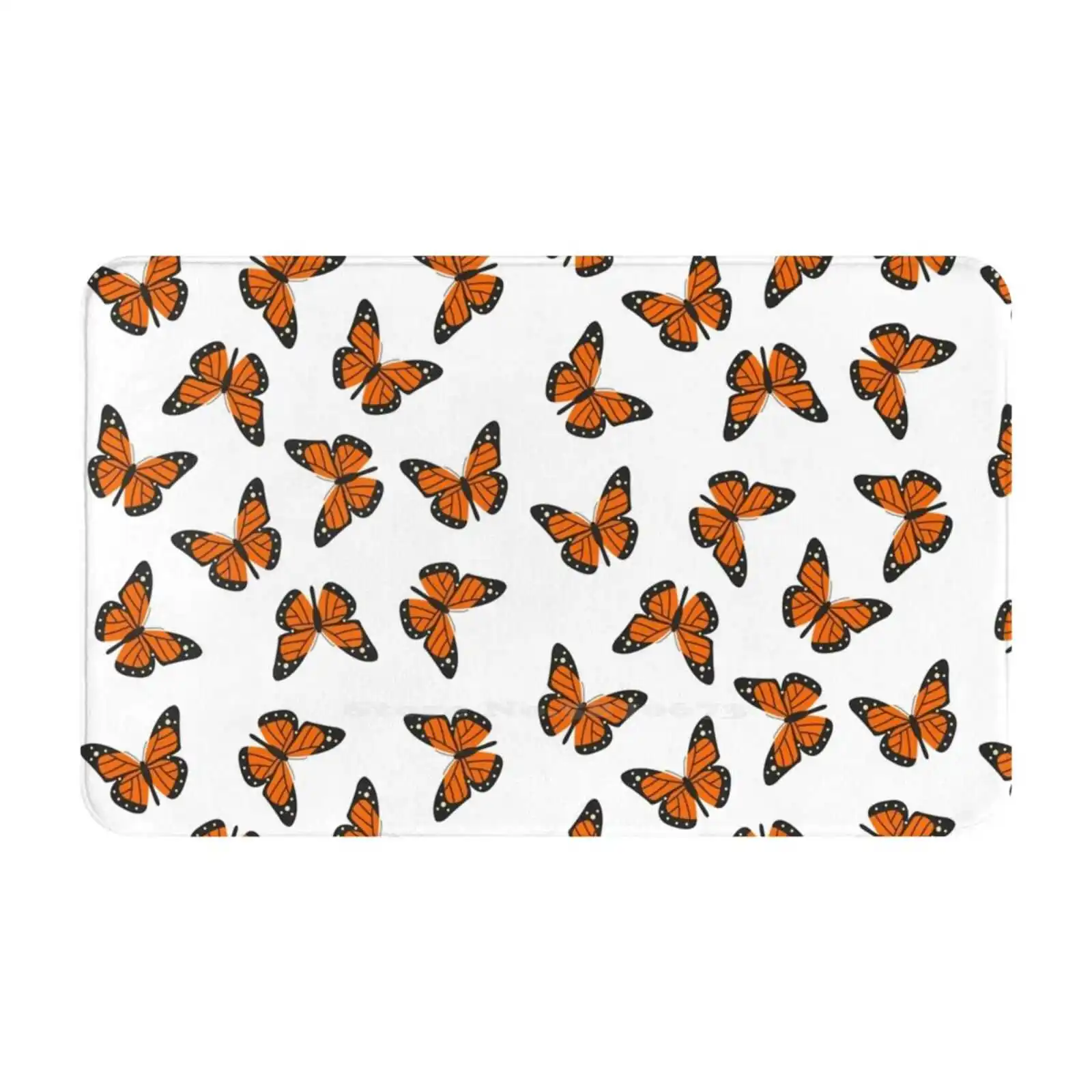 Monarch Butterfly Soft Cushion Car Home Carpet Door Mat Monarch Butterfly Transparent Monarch Butterfly Mouse Monarch Butterfly