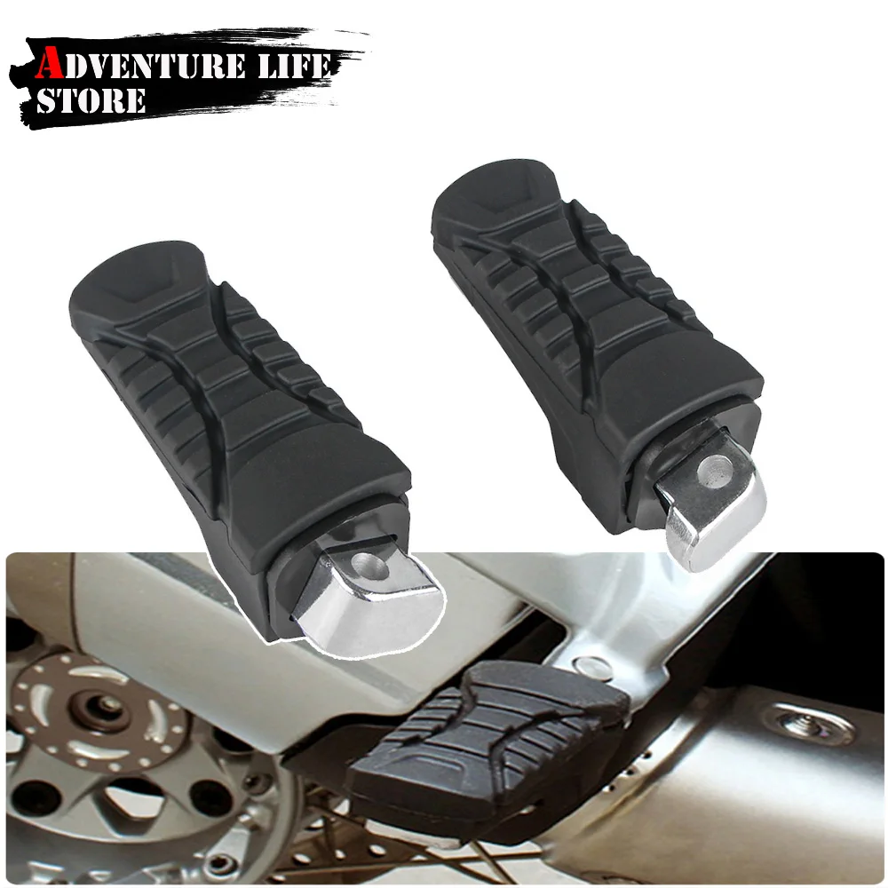 Rear Passenger Footrest Foot Pegs For BMW R1200GS LC ADV S1000XR R 1200 GS Adventure Aluminum Footpeg Bracket Rubber Cover