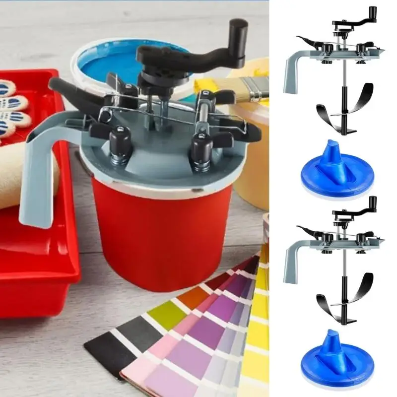 4-teiliges Farbdosendeckel-Set mit Rührwerkzeug und flexiblem Gießstrahl, robuster, professioneller Verschlussdeckel für 1 Farbe – Detail 10