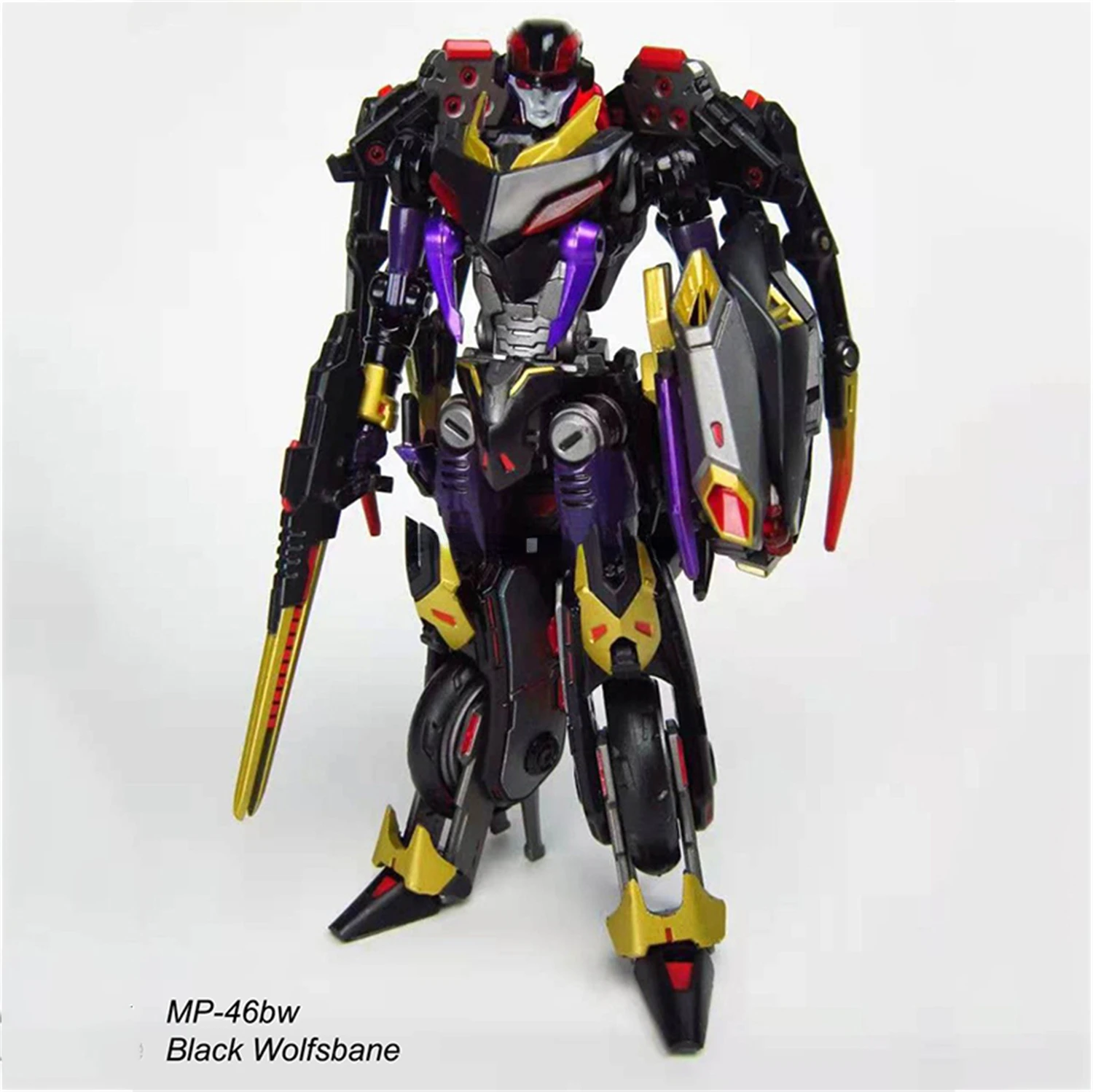 [Auf Lager] magische Macht Transformation MP-46BW mp46bw black arachnia schwarz wolfsbdne Action figur Roboter Spielzeug