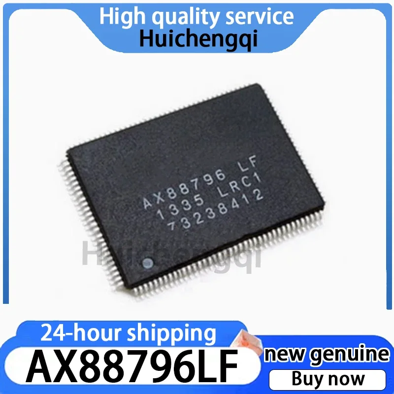 

1PCS AX88796LF Packaged QFP128 Ethernet Controller Chip IC