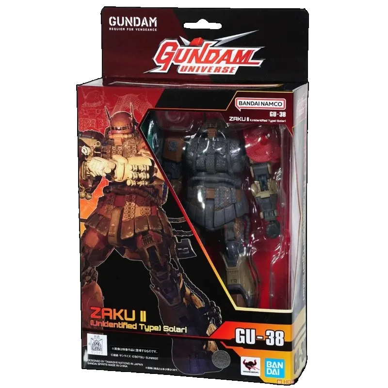 بانداي GU GUNDAM UNIVERSE ZAKU II (نوع مجهول الهوية) Solari / RX-78(G)E GUNDAM EX Gundam Requiem for Vengeance Anime Model Kit