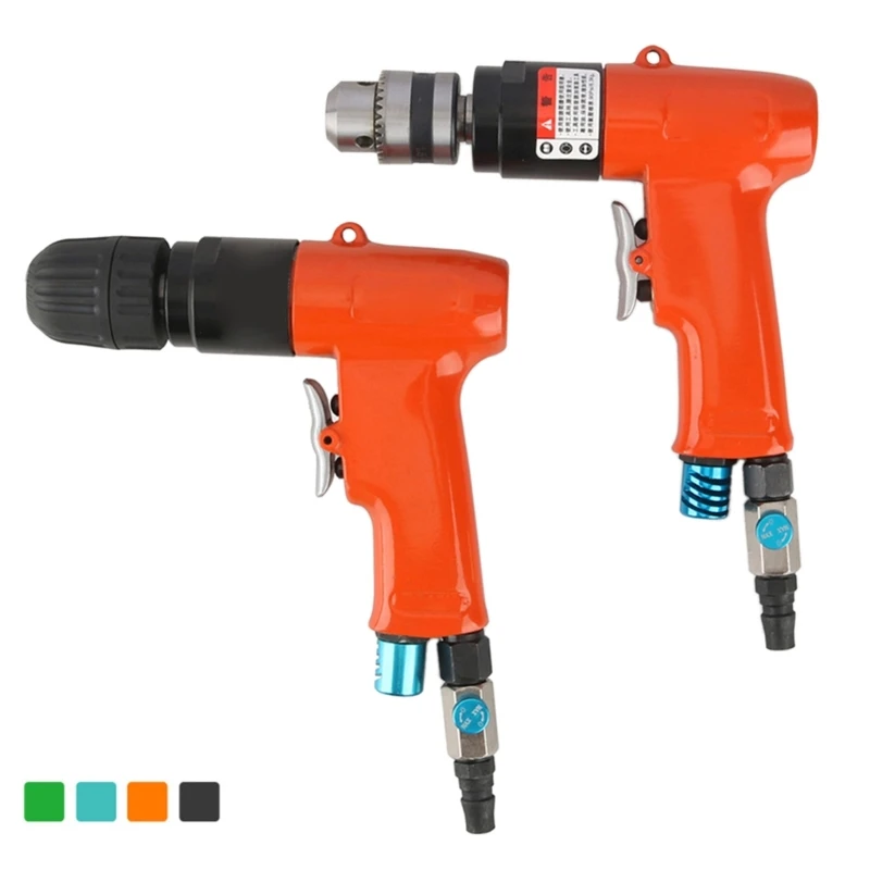 

3/8" 1800rpm High Speed Reversible Air Drill Pneumatic Tire Repair Punching Tapping Tool TOP ones