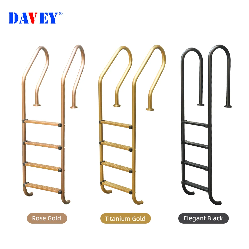 New Pool Ladders with Safety Non-slip Pedals Durable Pool Accessories