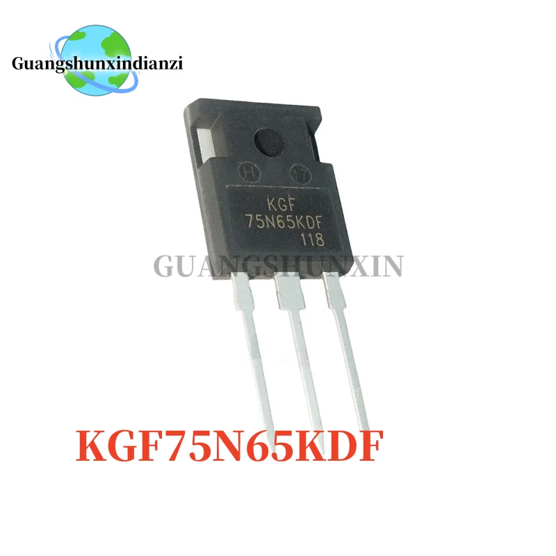 5-10-pcs-lote-100-novo-kgf75n65kdf-75n65kdf-75n65-to-247-75a-650v-igbt-importado-original-melhor-qualidade-em-estoque