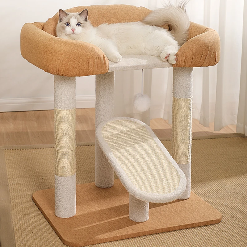 Custom Interactive Modern Luxury House Climbing Frame Cute Luxury Cat Trees & Scratcher