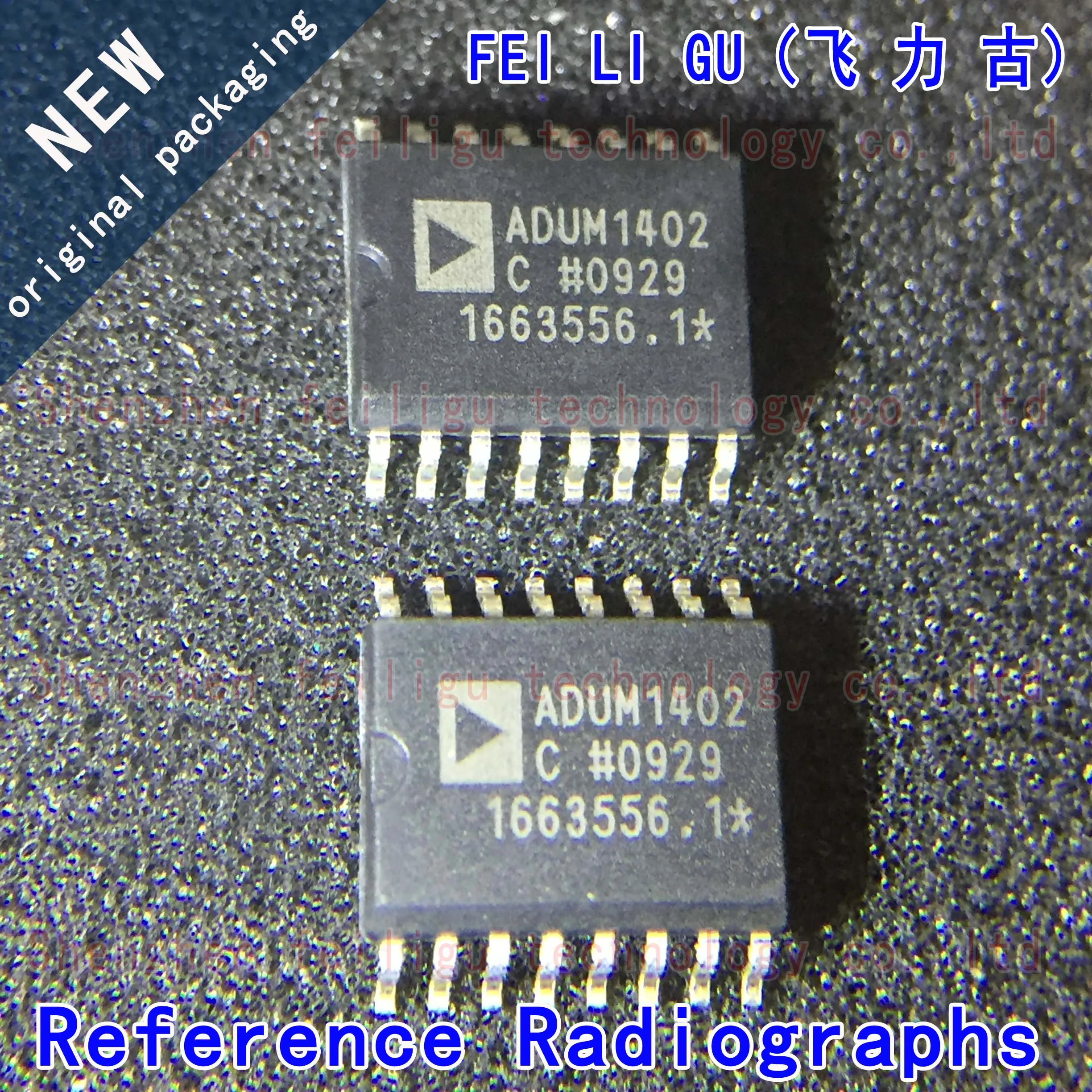 1~30PCS 100% New Original ADUM1402CRWZ-RL ADUM1402CRWZ ADUM1402C ADUM1402 Package:SOP16 Universal Digital Isolator Chip