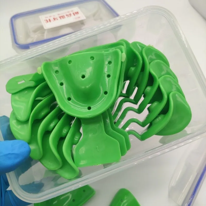 Lab Toothless Jaw Tray Material, Full Mouth Impression Tray 17-piece Set of Impression Tray. Lab Best Tool s