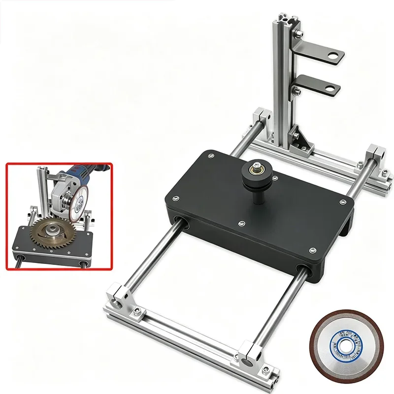 Saw Blade Sharpener Quick Tooth Sharpening Multi-Functional Angle Grinder Adapter Woodworking Cutting Tool