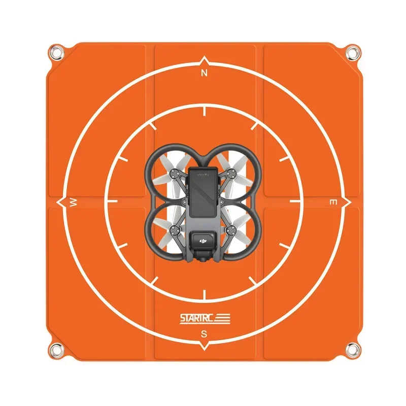 Landing Pad 50cm 65cm Foldable Landing Pad Square Landing Mat with Ground Pegs DJI Avata/Mini 3 Drone Camera Accessories