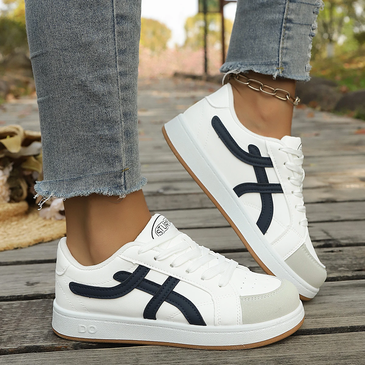 

*Fashionable Round Toe Elegant Running Sports Shoes for Women Spring Autumn New Hot Selling Sexy and Comfortable Casual Shoes