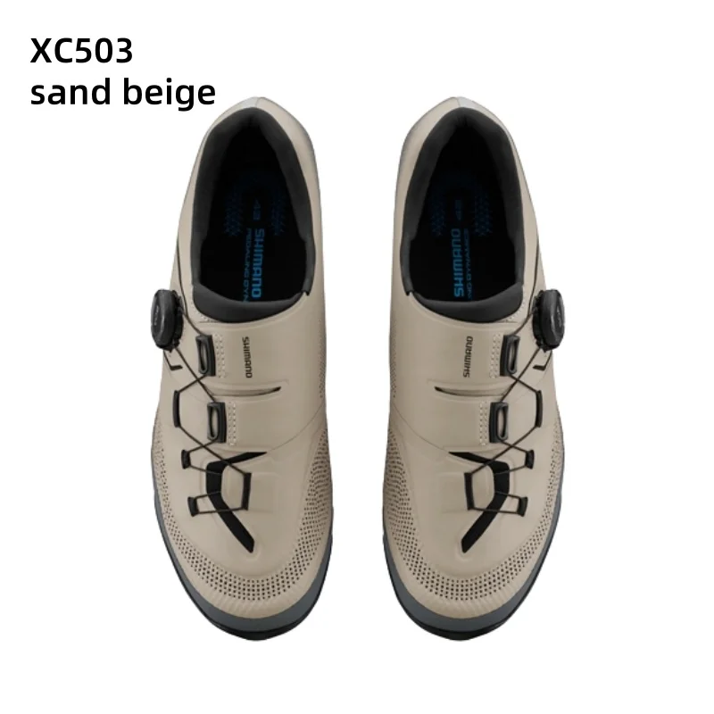 Shimano XC502 XC503 ل دراجة هوائية جبلية قفل الأحذية XC5 SH-XC502 الألياف الزجاجية وحيد دراجة الذاتي قفل أحذية ركوب الخيل قفل الأحذية