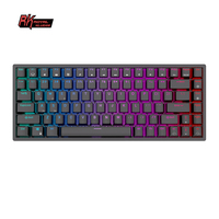 ROYAL KLUDGE RK84 RGB 75% Triple Mode BT5.0/2.4G/USB Hot Swappable Mechanical Keyboard 84 Key Wireless Bluetooth Gaming Keyboard