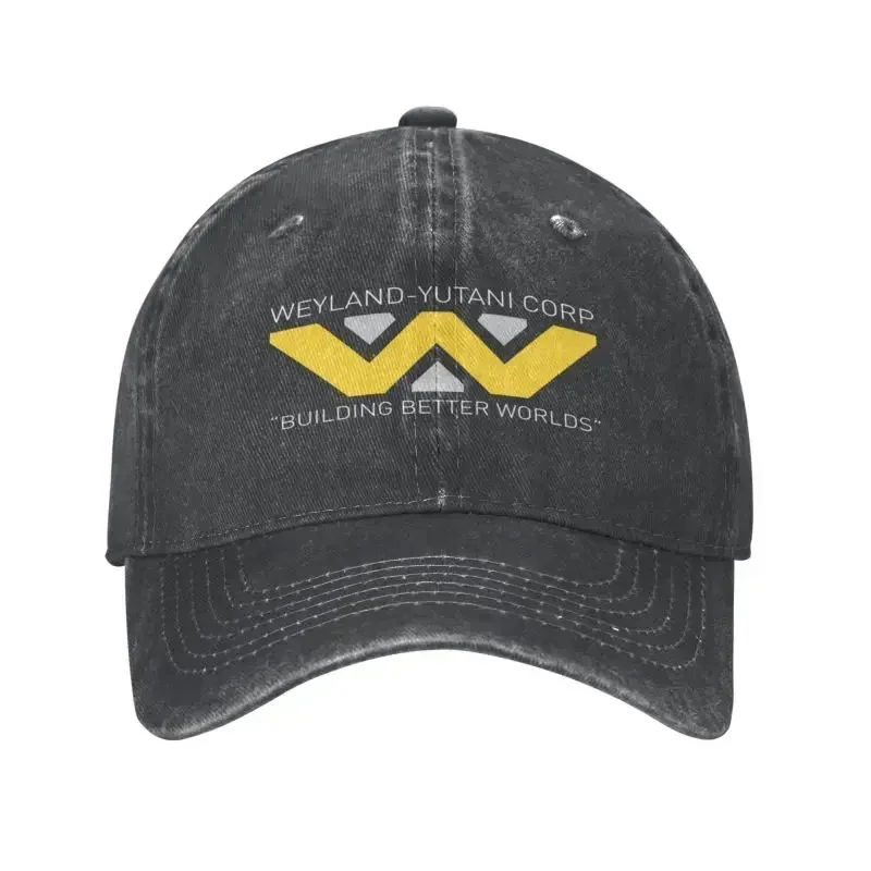 Custom Cotton Weyland Yutani Corp Baseball Cap For Men Women Adjustable Alien Nostromo Dad Hat Streetwear