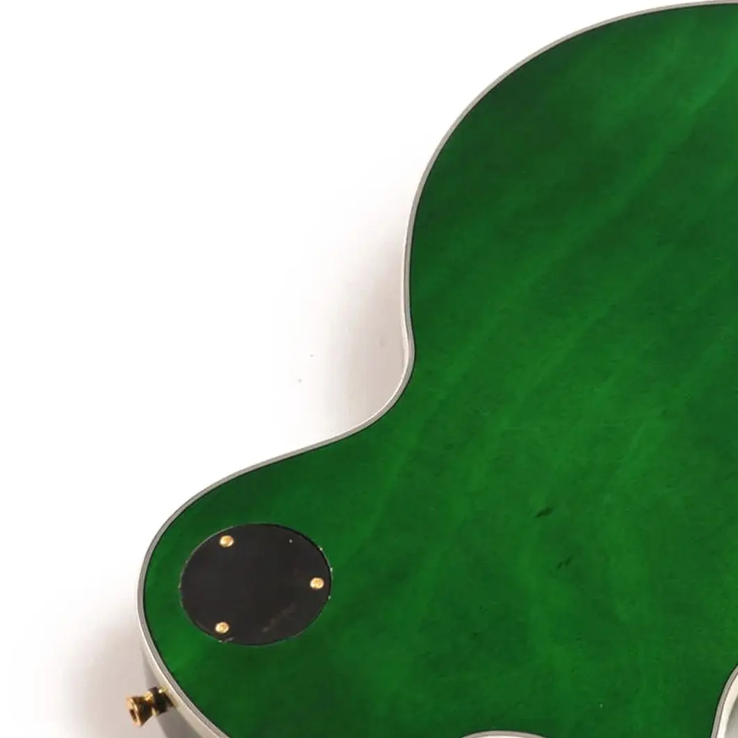 High Quality 1959 Slash Anaconda Burst 6 String Electric Guitar Gradient green color Body Tuners Guitar