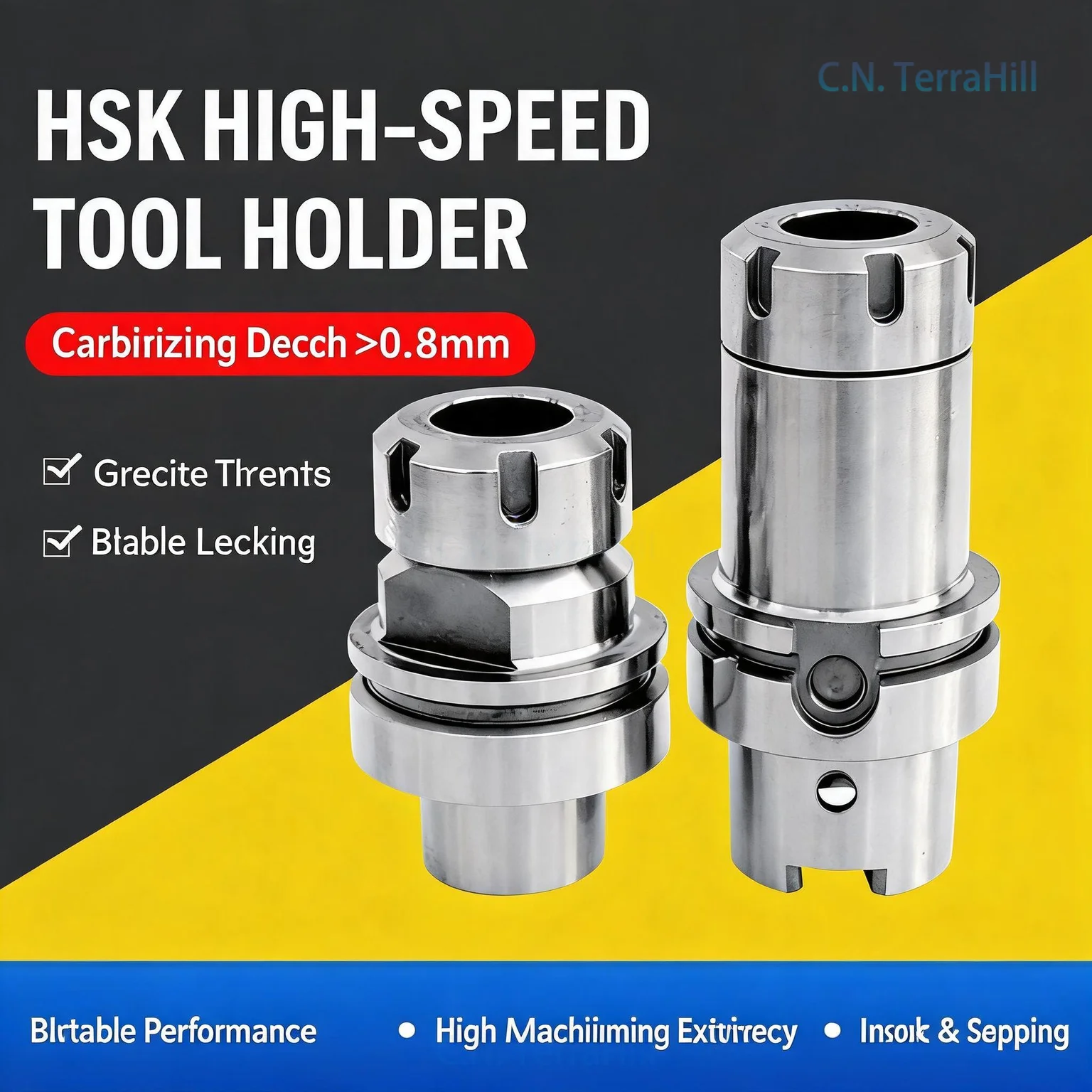 CNC Tool Holder HSK63A High Precision Collet Chuck ER32 for Milling Machine Engraving Machine High Speed Spindle