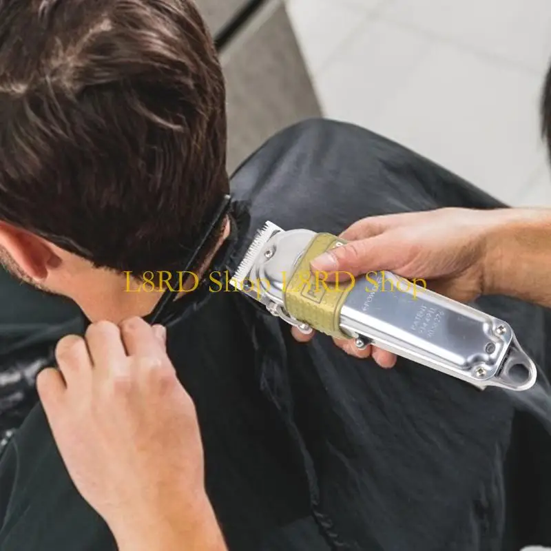 

L8RD 5Pcs/Set Professional Barber Clipper Grip Non Slip Bands Electric Hair Cutter Heat Resistance Sleeve Holder Cover Tools