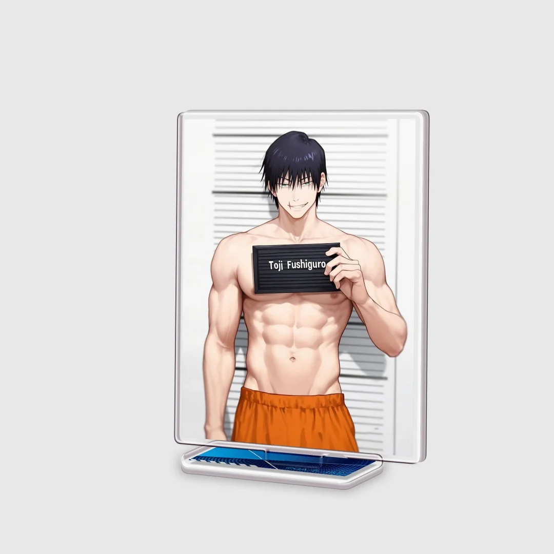 Jujutsu Kaisen JJK Gojo Sukuna Toji 15cm Acrylic Stand Figure Model Keychain Tabletop Decoration Anime Fans Cosplay Gifts Props