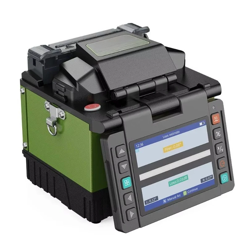 

EX39 Fiber Optic Fusion Splicer Machine 4 Motors Multi-langua for Network Use SM Fiber Type FTTH Applications Optical Equipment