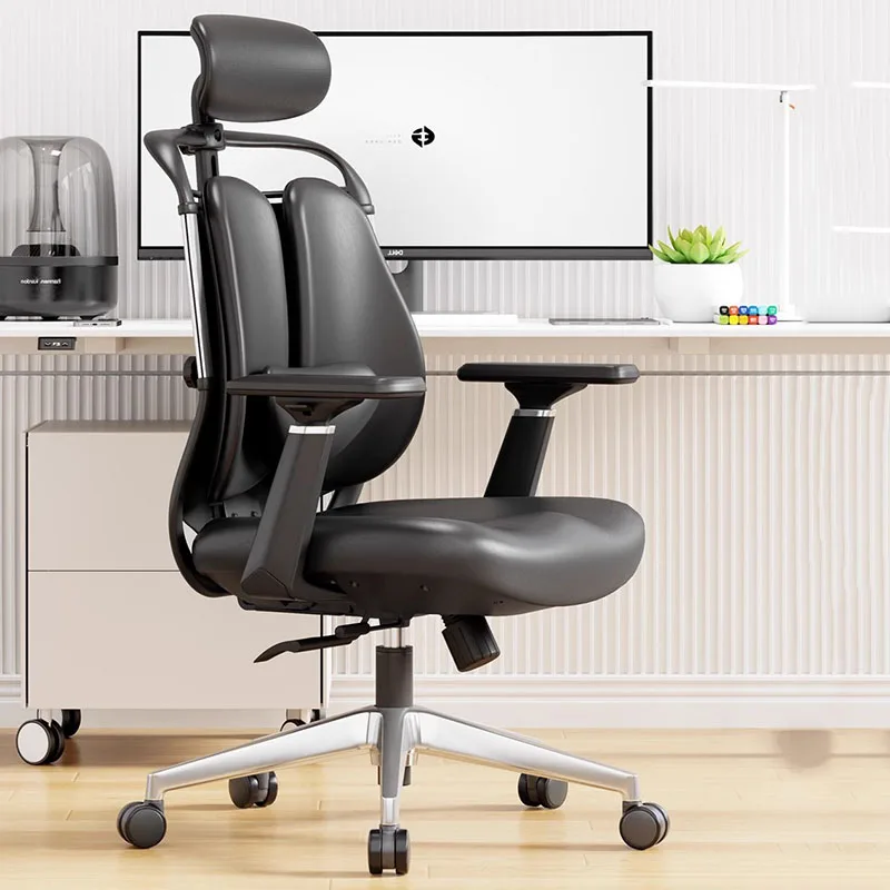 

Kneeling Recliner Ergonomic Chair Office Massage Black Reclining Luxury Chair Folding Rocking Silla Ergonomica Gaming Desk