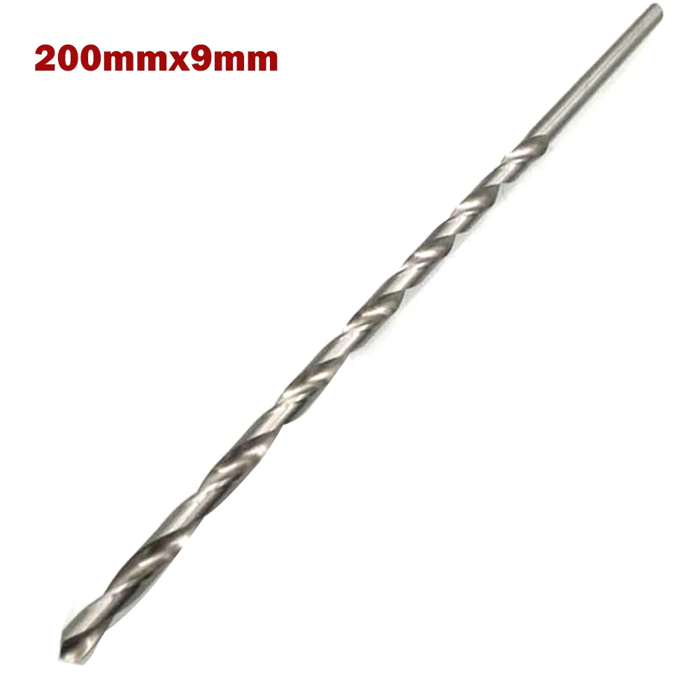 1pc 200mm HSS Bohrer Bits Extra Lange Gerade Schaft Bohrer Spiralbohrer Für Metall Bohren Elektrische Bohrer 2-10mm Power Tool – Detail 18