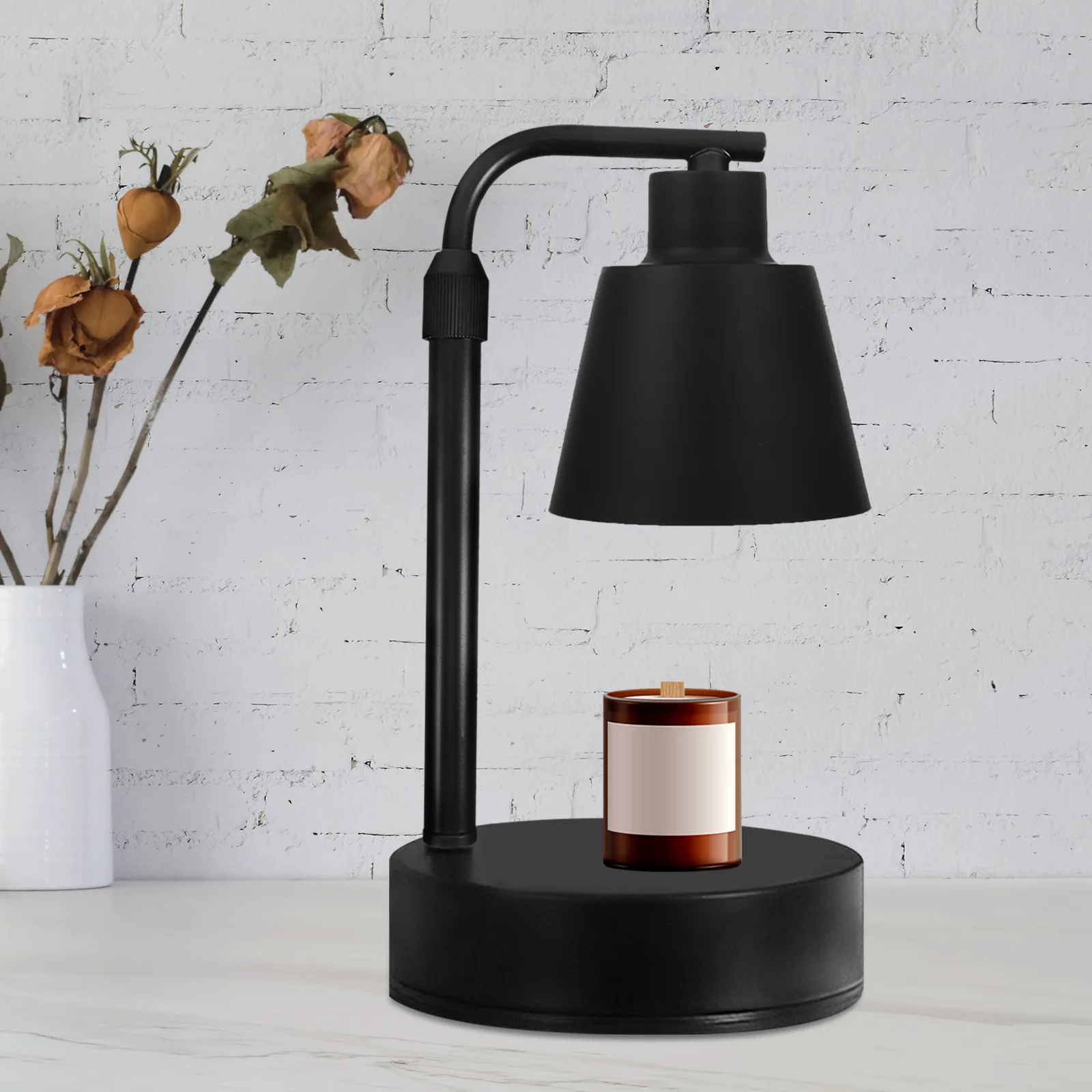 

Aromatherapy Table Lamp Accessories Black Bent Tube Stem Lighting Parts Curved Lamp Replacement Threaded Pipe Iron Adjustable