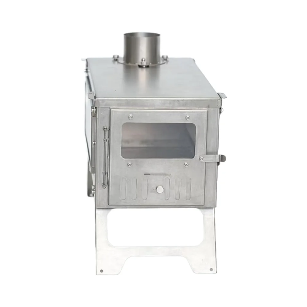 Premium 15L Titanium Tent Stove Foldable and Windproof Design Cookware