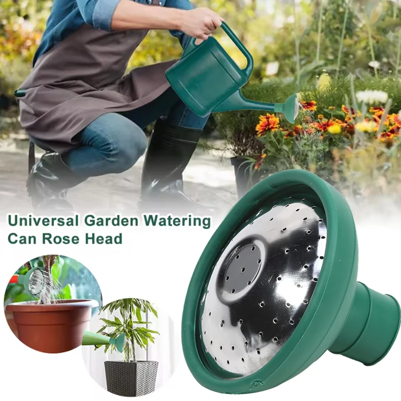 

Universal Watering Can Replacement Nozzle 2cm Interface Adjustable Garden Lawn Plant Irrigation Sprayer Head Watering Tool