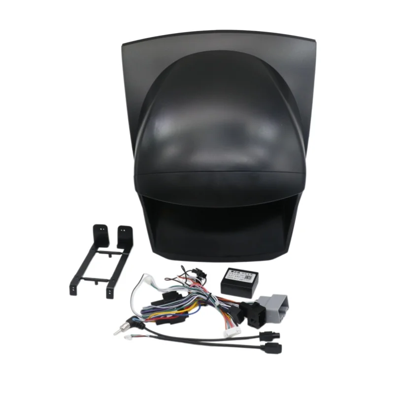 Für Ford Fiesta 2009-2014 9 Zoll Auto-Radio-Einbaurahmen mit Kabelbaum CANBUS-Adapter Verkleidungs-Set – Detail 4