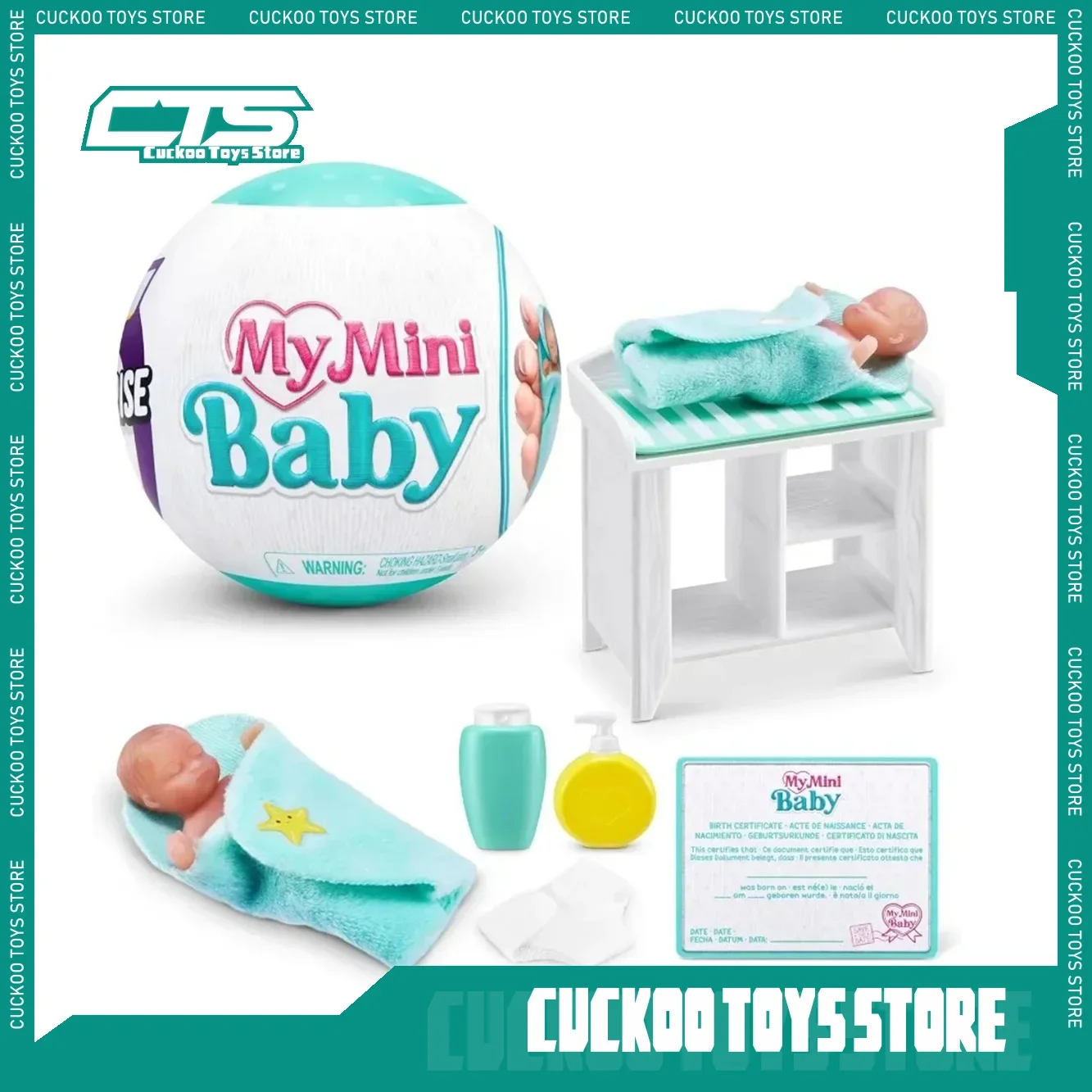 

Zuru Five Surprise Ball Mini Baby Surprise Box 77548 Series 1 Mystery Box Foodie Mini Brands Blind Ball Model Toys Gift For Kids