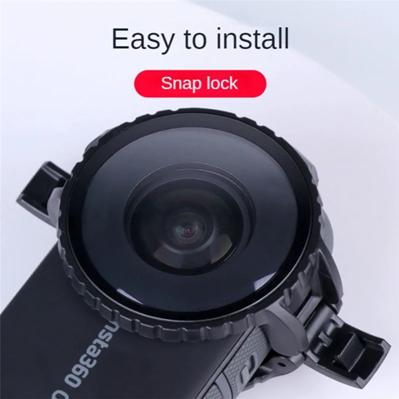 Espejo Protector de actualización SCLS, espejo de cristal de liberación rápida, espejo de protección mejorado para Insta360 One X2
