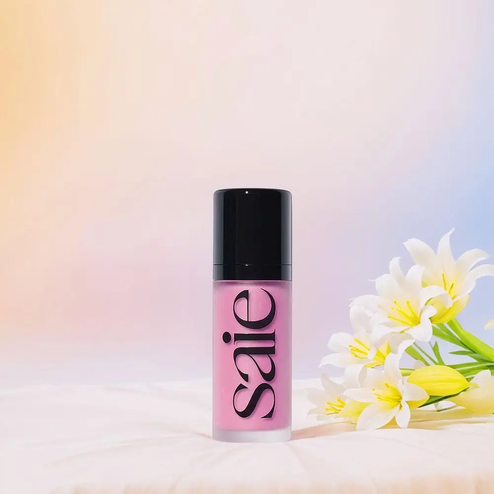 Saie Liquid Blush Highlighter Contouring Illuminating Shimmer Powder Sneldrogend Niet-plakkerig Natuurlijke gezichtsmake-up Zachte textuur