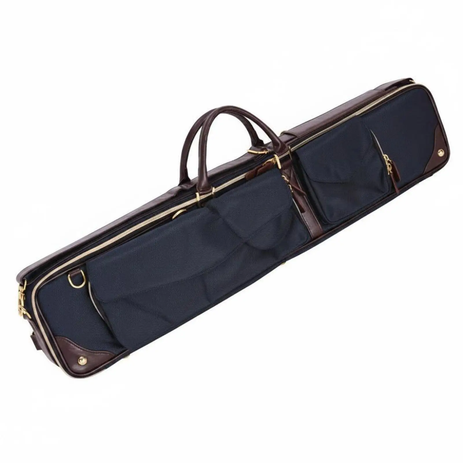 Billiard Cue Bag for Safe Transport of Pool Sticks with Dust Scratch Protection Zipper Design