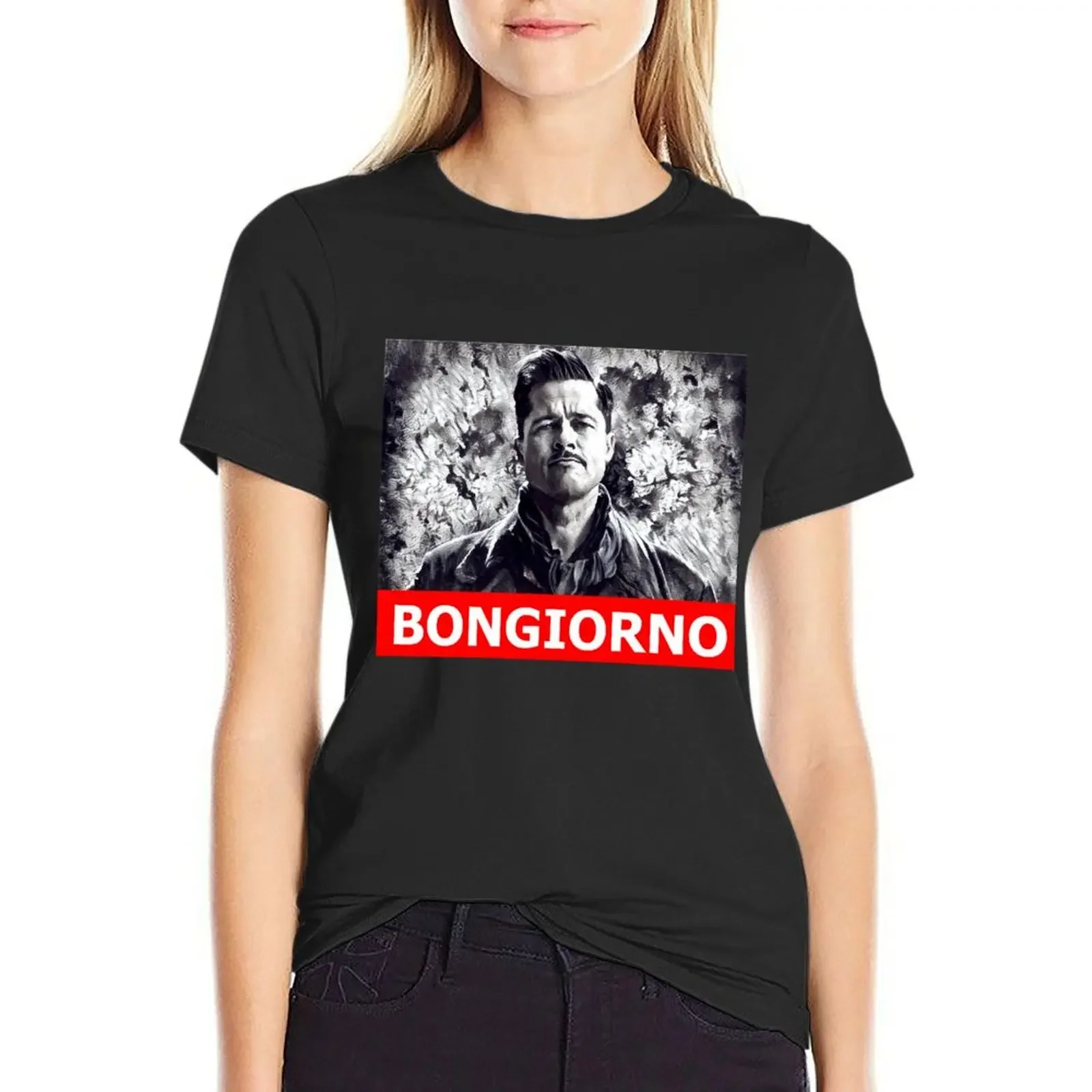 

Inglorious Basterds Aldo Raine Classic T-Shirt tops anime clothes T-shirt Women