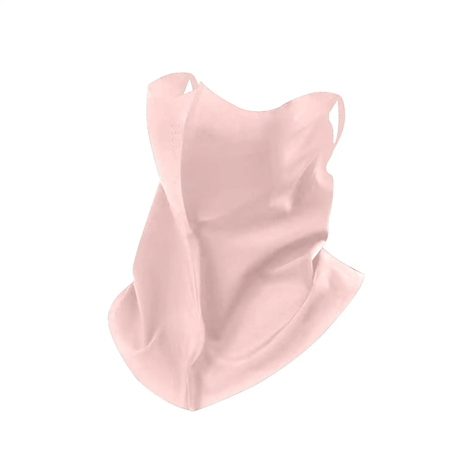 Máscara facial de protección solar de verano, pasamontañas transpirable de seda de hielo para el cuello para mujeres, senderismo, pesca, uso al aire libre