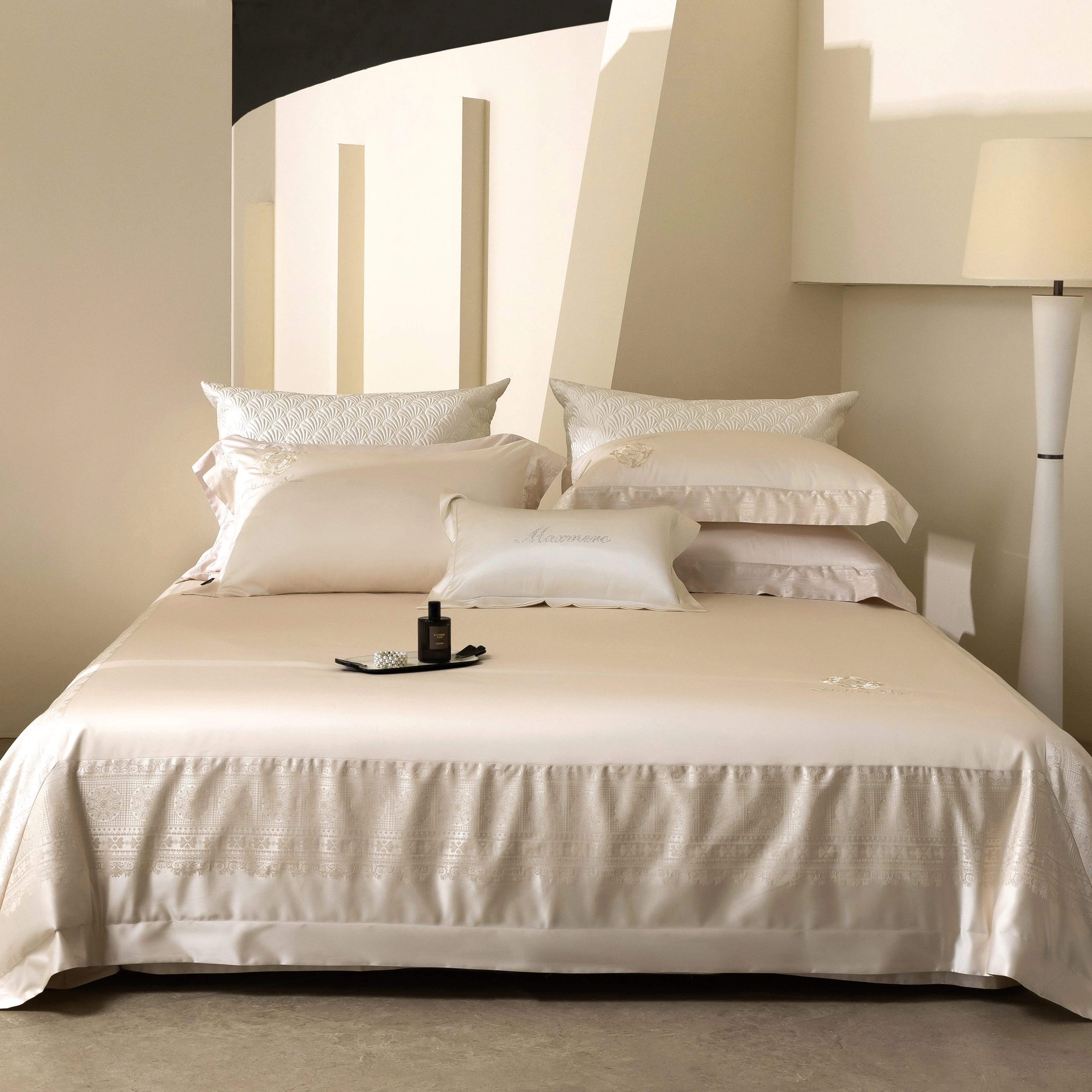 Soft Bed Linen Bedding Set Solid Color Cotton Duvet Cover Set With Pillowcases Home Bedroom Decor Bed Sheet
