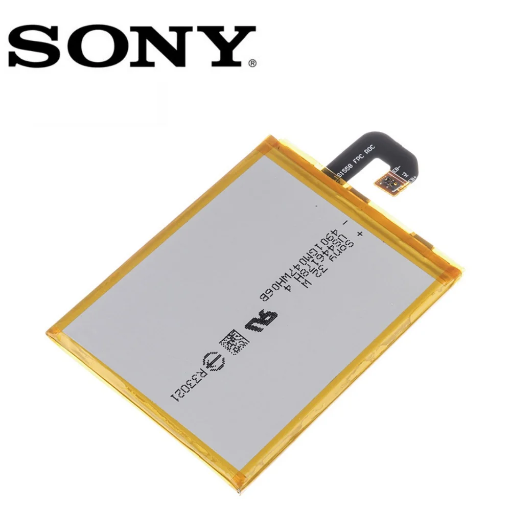 Original Replacement Battery LIS1558ERPC For Sony Xperia Z3 D6653 D6633 L55T L55U D6603 Genuine Phone Battery 3100mAh