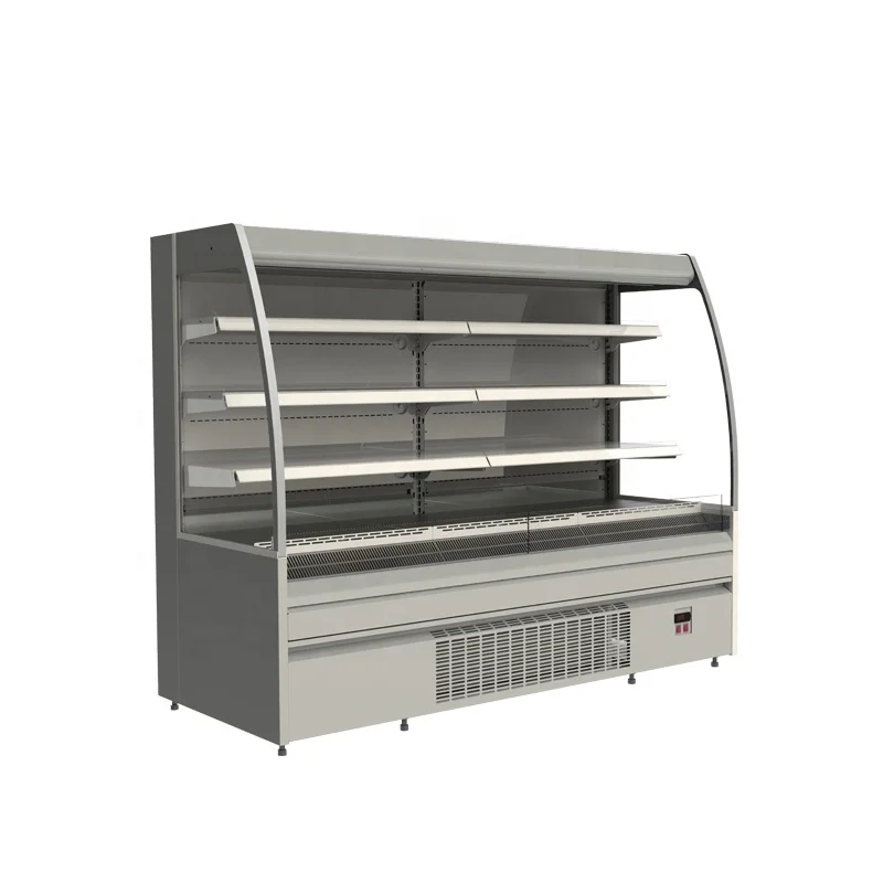 

FOODLINE Customized Beverage Display Fridge Supermarket Drink Refrigerator Freezer Showcase Multideck Open Chiller Equipment