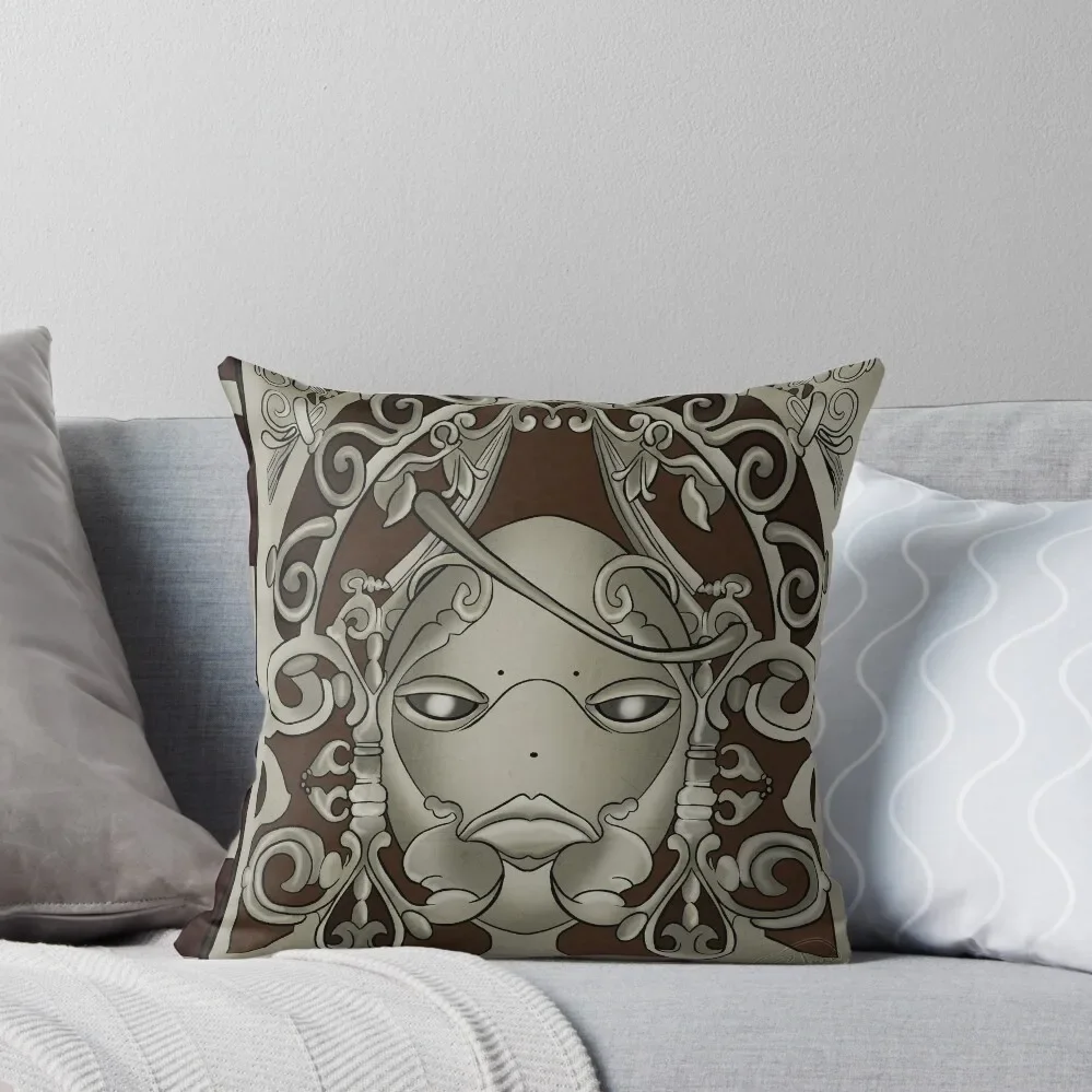 Grimoire Weiss Throw Pillow pillowcases for sofa cushions Pillowcase Cushion