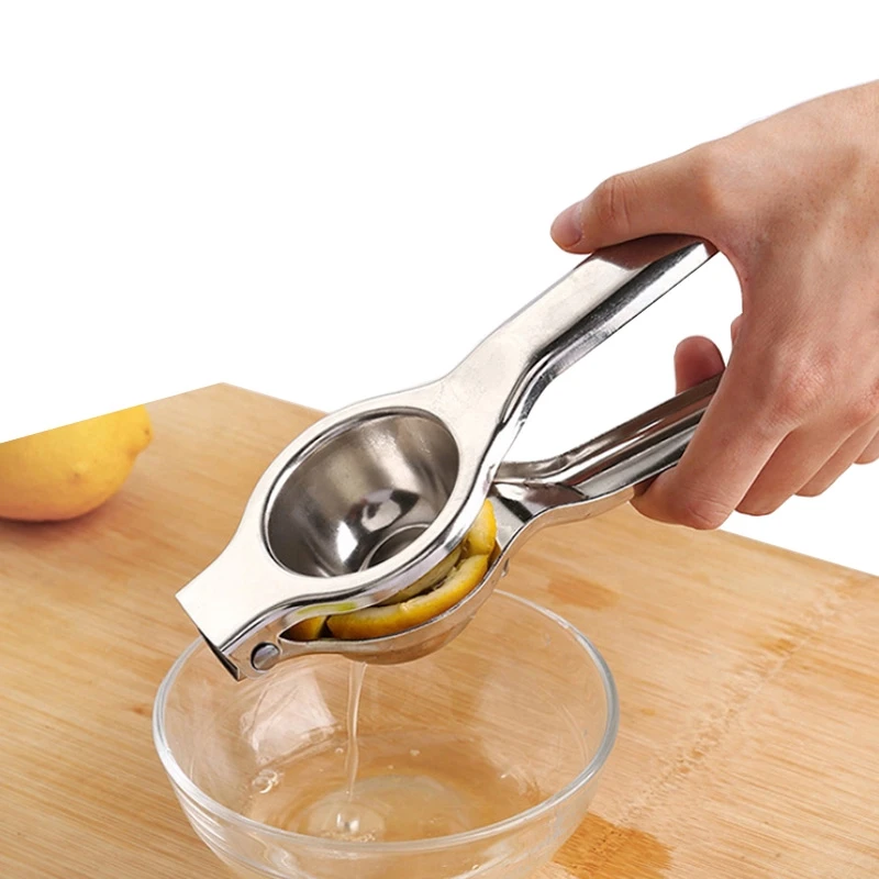 

Stainless Steel Citrus Fruits Squeezer Orange Hand Manual Juicer Kitchen Tools Lemon Juicer Orange Queezer Juice Fruit Pressing