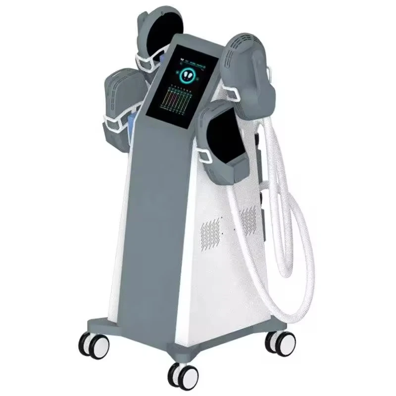 جديد 2025 Emslim Nova Aesthetics Emt آلة التخسيس Rf 4 مقابض نحت الجسم العضلات Emslim Neo مع Rf حرق الدهون الصالة الرياضية استخدام