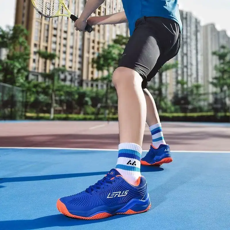 

2025 Professional Men's and Women's Badminton Shoes Anti-slip, Comfortable, Multi-functional Table Tennis Training Shoes