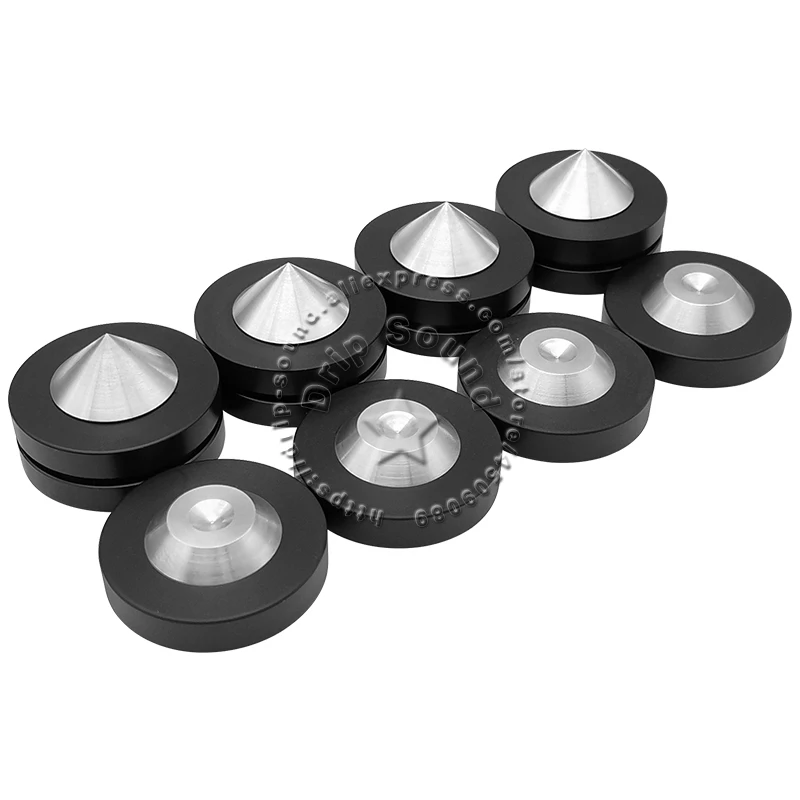 

39mm Stainless Steel Speaker Shockproof Spike Amplifier Isolation Stand Feet Holder Damping Nail Base Pad