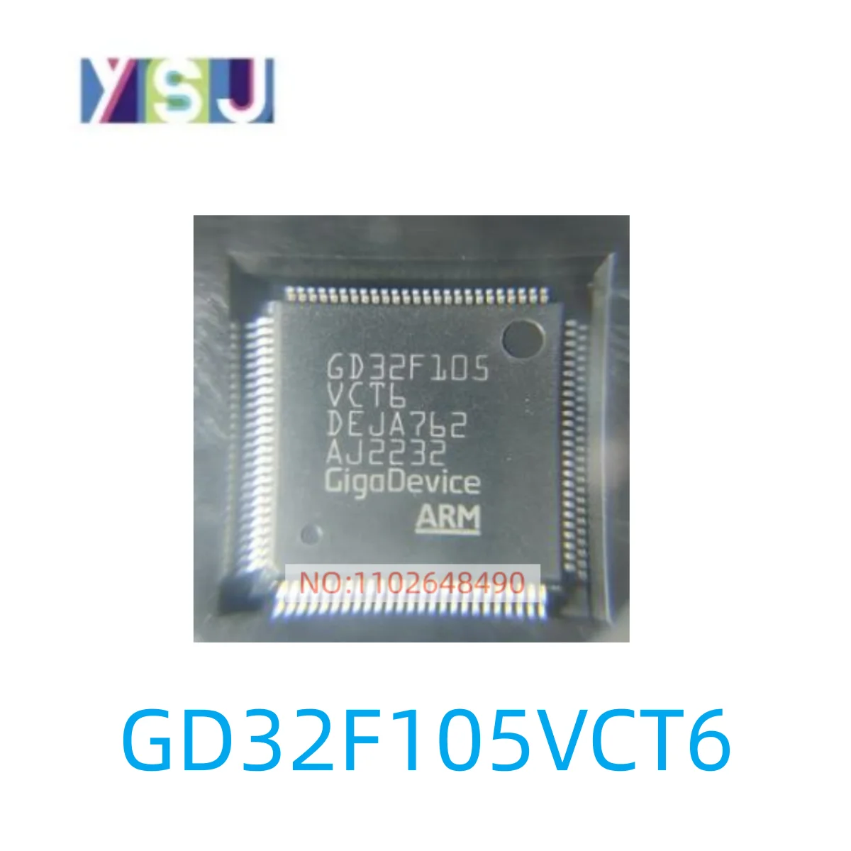 GD32F105VCT6 IC New Original Spot goods If you need other IC, please consult