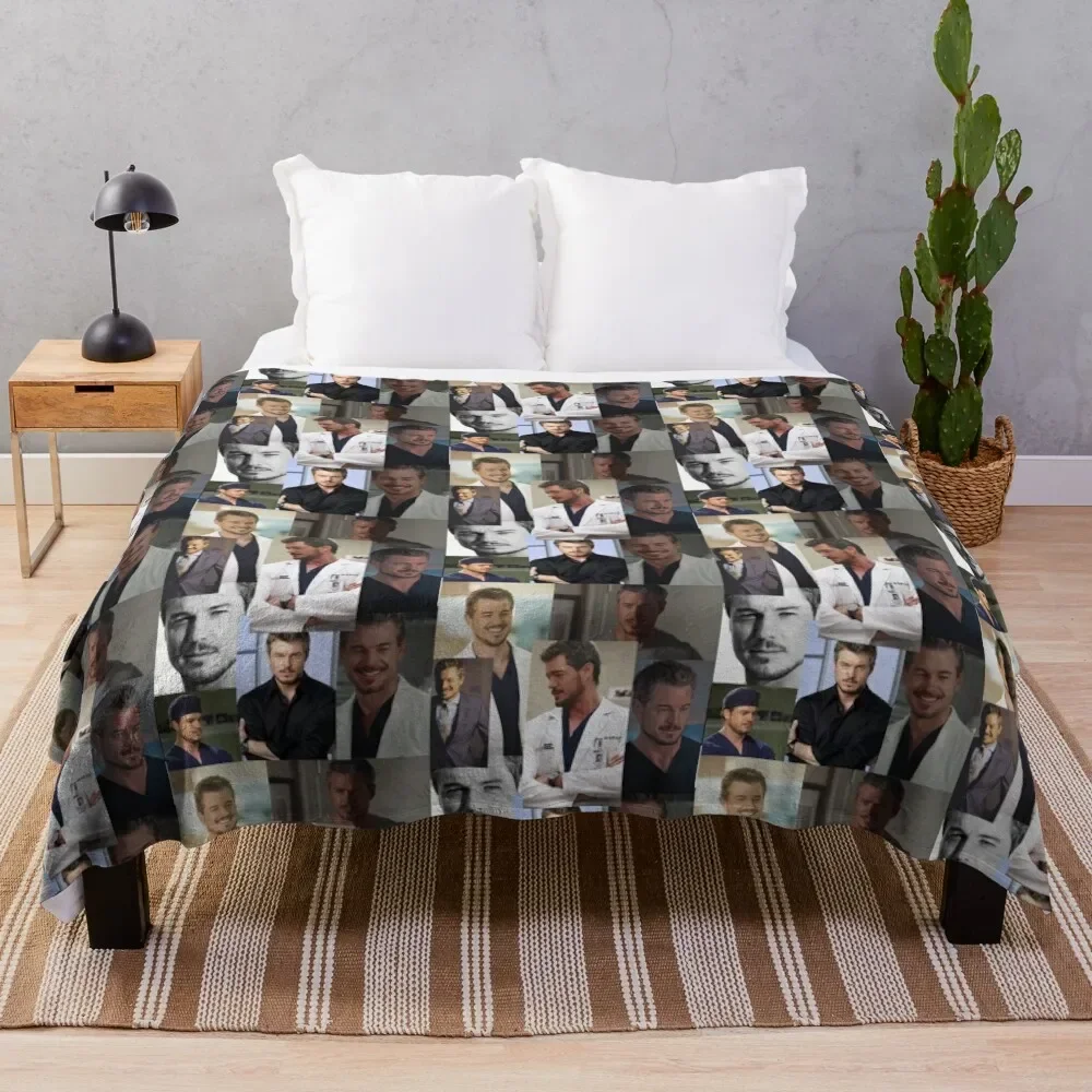 Mark sloan Throw Blanket Flannel Fabric Kid'S Moving Blankets