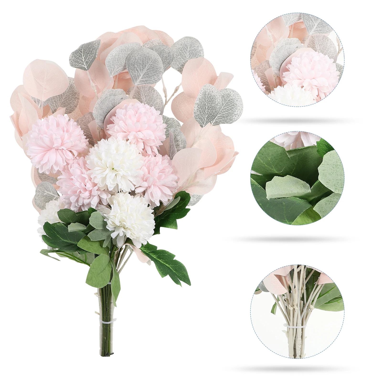 

Artificial Bouquet Indoor Flower Decoration Dried Desktop Floral Centerpieces for Tables Silk Decorations Child Wedding