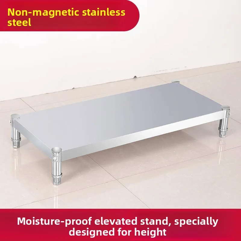 

Stainl Steel Kitchen Stand Simple Home Use Spice Microwave Oven Storage Ra Single Layer Floor Mounted Organizer