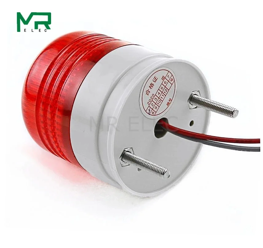 Signal Warning light LED -5002 12V 24V Indicator light LED Lamp indicator light Light with buzzer Security Alarm